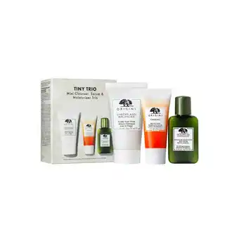 Douglas Origins tiny trio mini cleanser, serum & moisturizer aanbieding