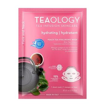 Douglas Teaology peach tea hyaluronic mask aanbieding