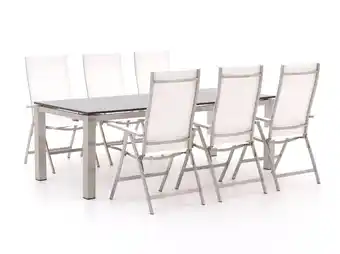 Kees Smit Bernstein koblenz/bremen 220cm dining tuinset 7-delig verstelbaar - laagste prijsgarantie! aanbieding