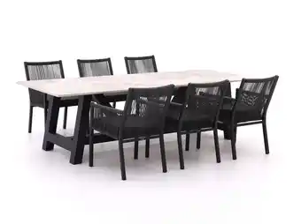 Kees Smit Manifesto rivola/bresimo 260cm dining tuinset 7-delig - laagste prijsgarantie! aanbieding