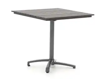 Kees Smit Bellagio canzo klaptafel 80x80x76cm - laagste prijsgarantie! aanbieding