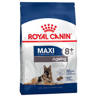 Zooplus 15kg maxi ageing 8+ royal canin hondenvoer aanbieding