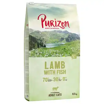 Zooplus 2x6,5kg adult lam & vis purizon kattenvoer aanbieding