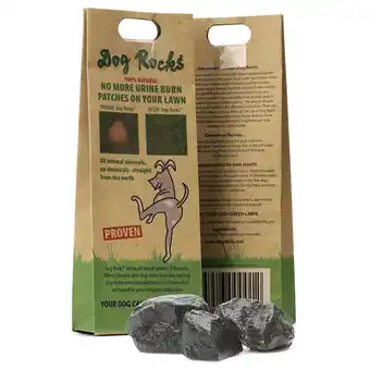 Zooplus 200g dog rocks® natuurstenen tegen urinevlekken in gras aanbieding