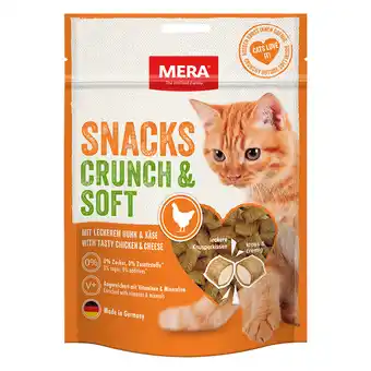 Zooplus Mera crunch & soft kip & kaas - 2 x 200 g aanbieding