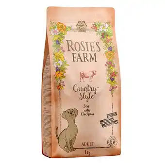 Zooplus Rosie's farm - rundvlees met zoete aardappelen en kikkererwten - 5  x 1 kg aanbieding