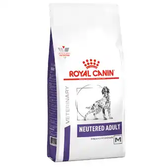 Zooplus 2x9kg royal canin veterinary neutered adult dog medium hondenvoer droog aanbieding