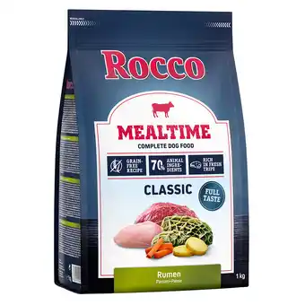 Zooplus Rocco mealtime – pens hondenvoer - voordeelpak 5 x 1 kg aanbieding