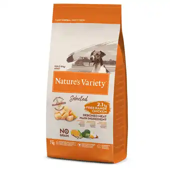 Zooplus Nature's variety selected mini adult scharrelkip hondenvoer - dubbelpak 2 x 7 kg aanbieding