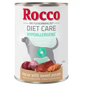 Zooplus 24x400g diet care hypoallergeen paard rocco hondenvoer aanbieding