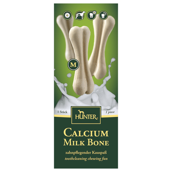 Zooplus 3x23g calcium milk bone hunter hondensnacks aanbieding