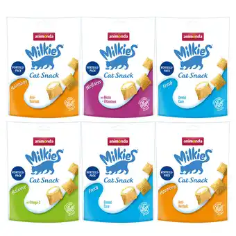 Zooplus Animonda milkies mixpakket kattenvoer - 24 x 120 g (4 soorten) aanbieding