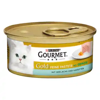 Zooplus 48x85g gold paté mix 3: 4 soorten gourmet kattenvoer aanbieding