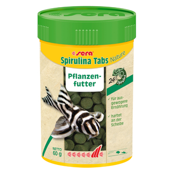 Zooplus Sera spirulina nature voertabletten - dubbelpak: 2 x 100 tabletten aanbieding