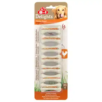 Zooplus 8in1 delights strong kauwkluif - voordeelpakket: xs, 3 x 140 g (21 stuks) aanbieding