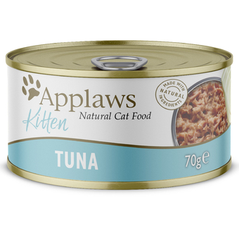 Zooplus 6x70g in gelei kitten tonijn applaws kattenvoer aanbieding
