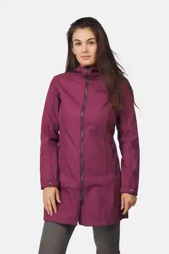 Bever Ayacucho dublin softshell jas dames aubergine aanbieding