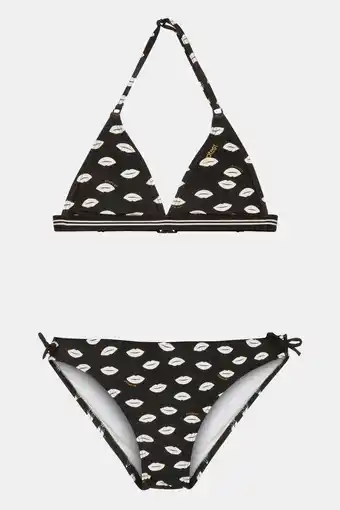 Bever Protest flores triangle bikini junior zwart aanbieding