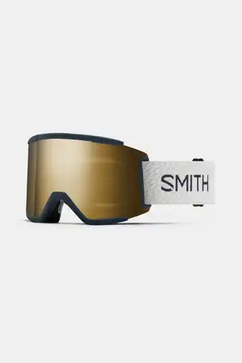 Bever Smith squad xl skibril marineblauw/goud aanbieding