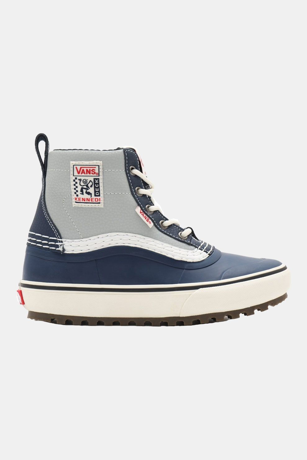 Vans ua standard mid snow mte dames schoen donkerblauw/lichtgrijs  aanbieding bij Bever