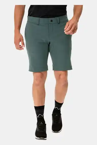 Bever Vaude cyclist shorts urban fietsbroek middengroen aanbieding