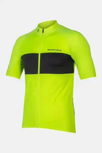 Bever Endura fs260-pro short sleeve jersey ii geel/high vis aanbieding