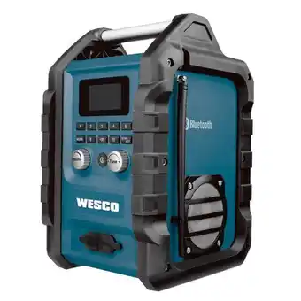 Praxis Wesco werfradio zonder accu ws2894k 18v aanbieding