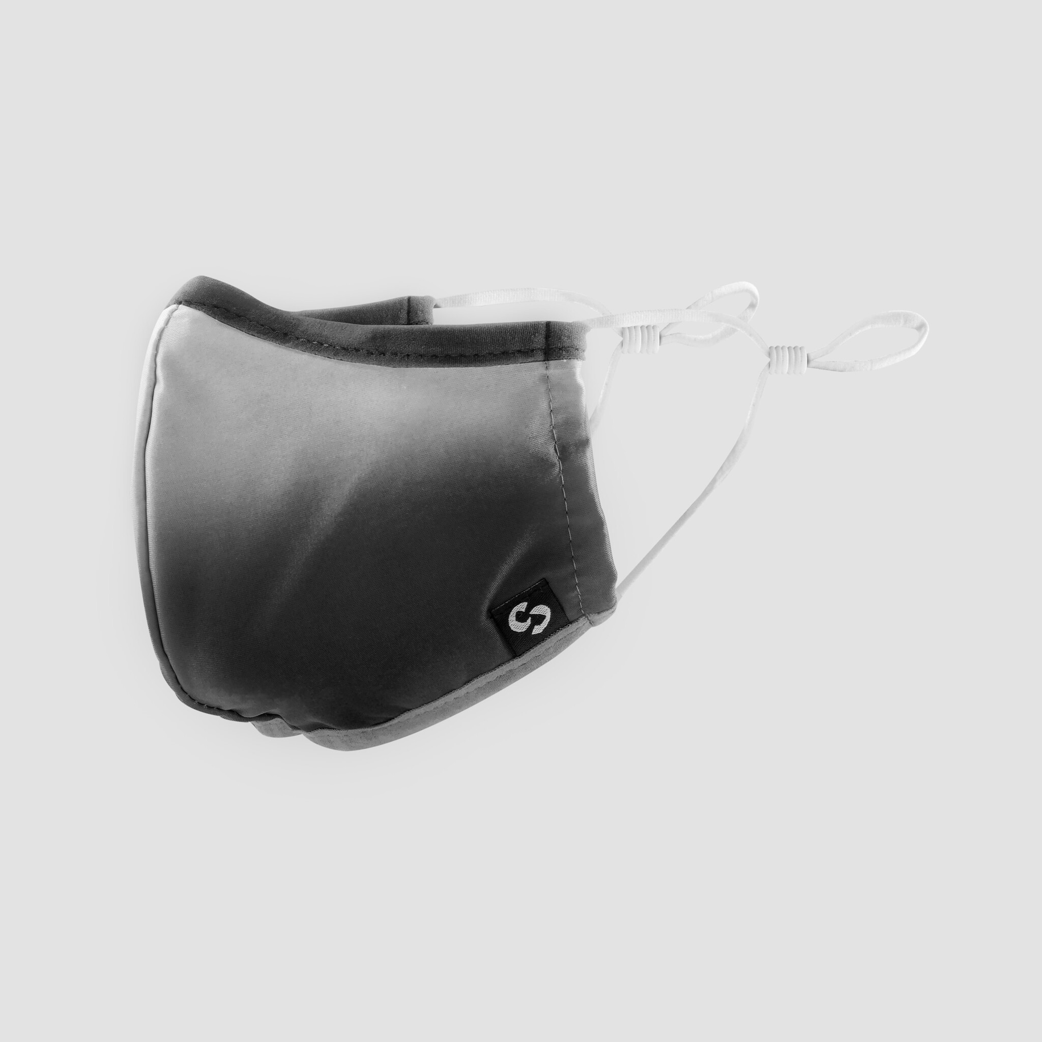 Sinner sinner gradient print mondkapje zwart aanbieding bij Perry Sport