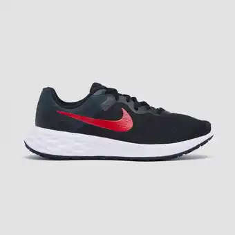 Perry Sport Nike nike revolution 6 next nature hardloopschoenen zwart/rood heren aanbieding