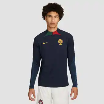 Perry Sport Nike nike portugal dri-fit strike drill trainingstop 22/23 blauw heren aanbieding