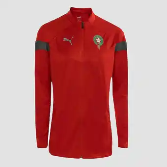 Perry Sport Puma puma marokko trainingjas 22/23 rood/grijs kinderen aanbieding