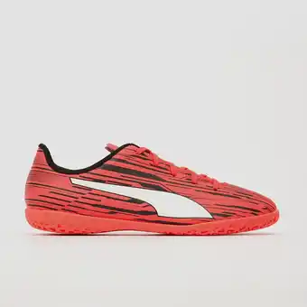 Perry Sport Puma puma rapido iii ic voetbalschoenen rood/zwart kinderen aanbieding