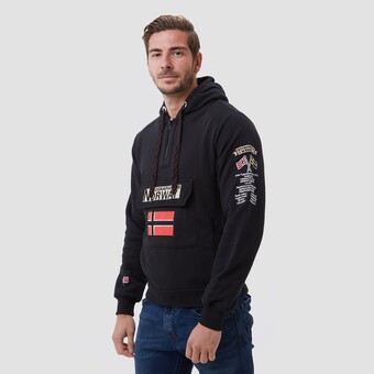 Perry Sport Geographical norway geographical norway outdoortrui zwart heren aanbieding