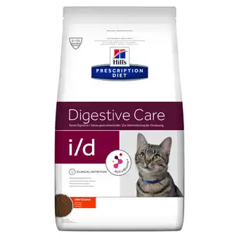 Pets Place Hill&aposs prescription diet i/d digestive care zak kip - kattenvoer - 1.5 kg aanbieding