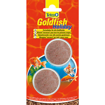 Pets Place Tetra visvoer goldfish holiday - vissenvoer - 2x12 g aanbieding