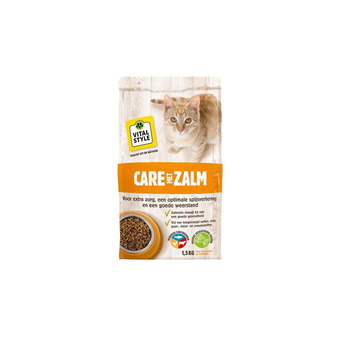 Pets Place Vitalstyle care - kattenvoer - zalm 1.5 kg aanbieding