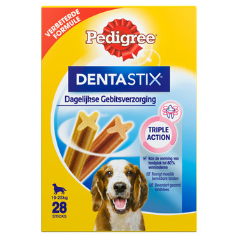 Pets Place Pedigree dentastix - hondensnacks - dental 28 stuks medium aanbieding