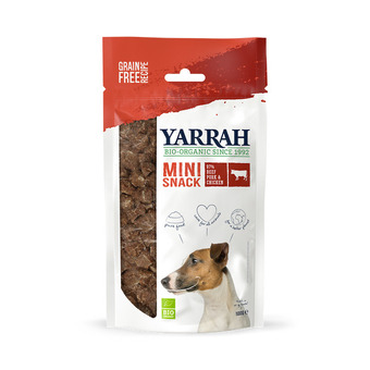 Pets Place Yarrah bio mini bites snacks - hondensnacks - rund 100 g aanbieding