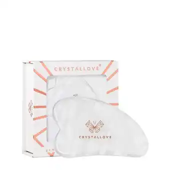 Douglas Crystallove gua sha clear quartz aanbieding