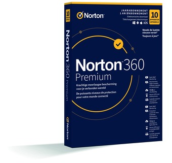 Expert Norton 360 premium (10 apparaten) digitale licentie software aanbieding