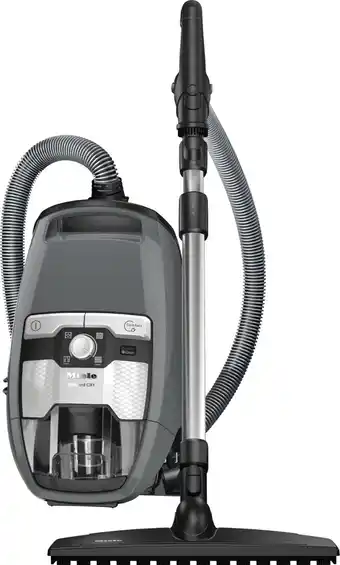 Expert Miele blizzard parquet xl powerline zakloze stofzuiger grijs aanbieding