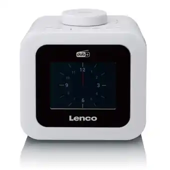 Expert Lenco cr-620 wekker radio wit aanbieding