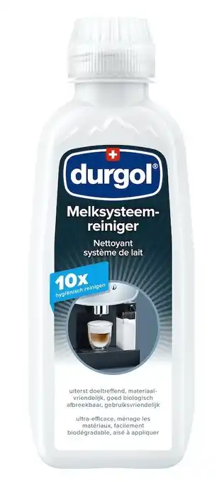 Expert Durgol melksysteemreiniger 500ml reinigingstablet wit aanbieding