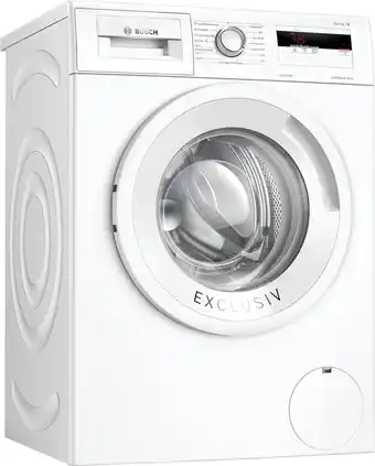 Expert Bosch wan28095nl exclusiv wasmachine wit aanbieding