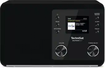 Expert Technisat digitradio 307 dab radio zwart aanbieding