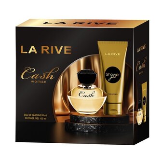 Douglas La rive cash woman set 90ml eau de parfum + 100ml showergel aanbieding