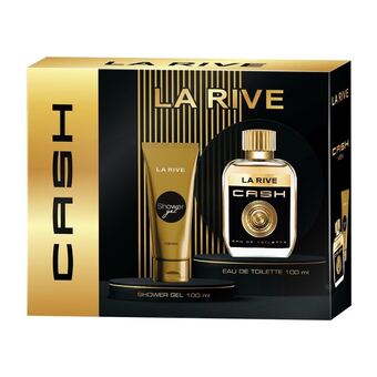 Douglas La rive giftset cash men 100ml eau de toilette + 100ml showergel aanbieding