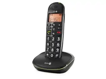 Expert Doro phoneeasy 100w mono huistelefoon zwart aanbieding