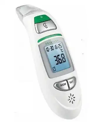 Expert Medisana tm 750 multifunctionele infrarood digitale thermometer wit aanbieding