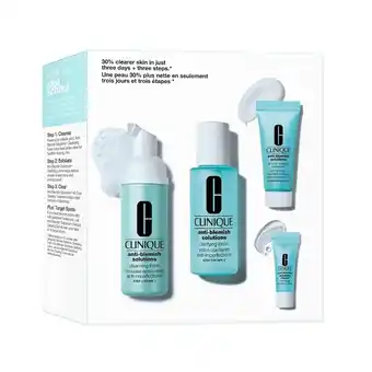 Douglas Clinique skin school supplies anti-blemish basics aanbieding